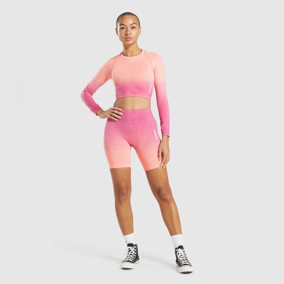Gymshark Seamless Ombre Biker Shorts Small - Picture 6 of 7